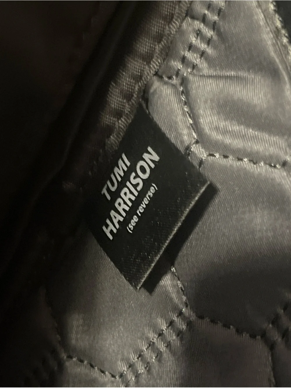 N/A tumi harrison